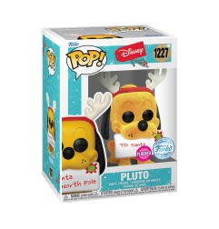 Disney - POP! Vinyl figurine Holiday Pluto (Flocked) Special Edition 9 cm