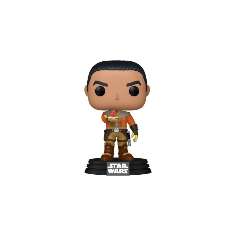 Star Wars - Rebels POP! Vinyl Bobble Head Ezra Bridger with Sith Holocron *Exclusive Version* 9 cm