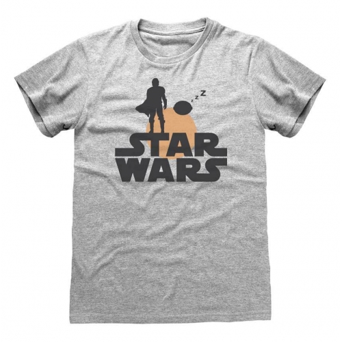 Star Wars The Mandalorian - T-Shirt Silhouette