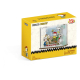 Snoopy Puremind - Jeu de construction Mini Scene Baseball Time