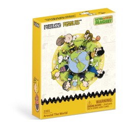 Peanuts - Puremind aimant Around the World
