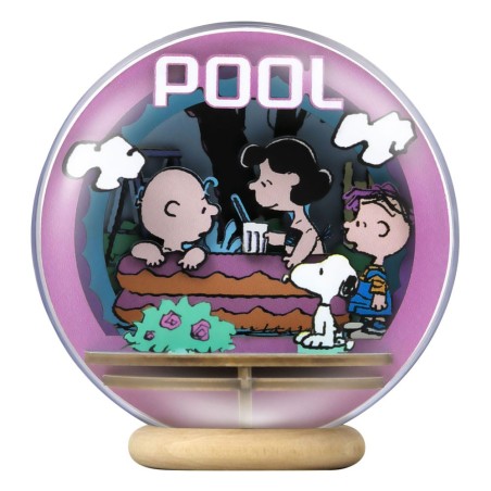 Peanuts - Puremind maquette Wooden Theater Globe Cool Pool
