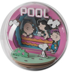 Peanuts - Puremind maquette Wooden Theater Globe Cool Pool