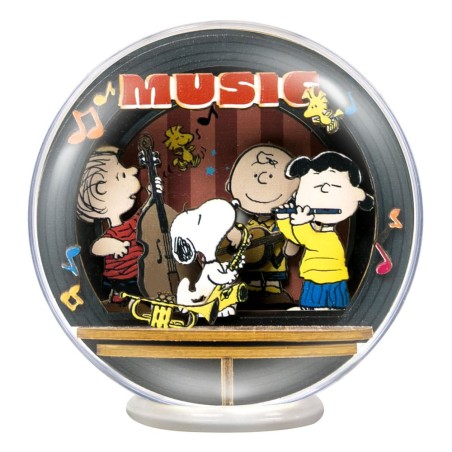 Peanuts - Puremind maquette Le globe Wooden Theater Globe Night of Music