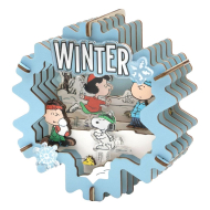 Snoopy Puremind - Maquette Wooden Theater Winter Wonderland Snoopy Puremind - Maquette Wooden Theater Winter Wonderland