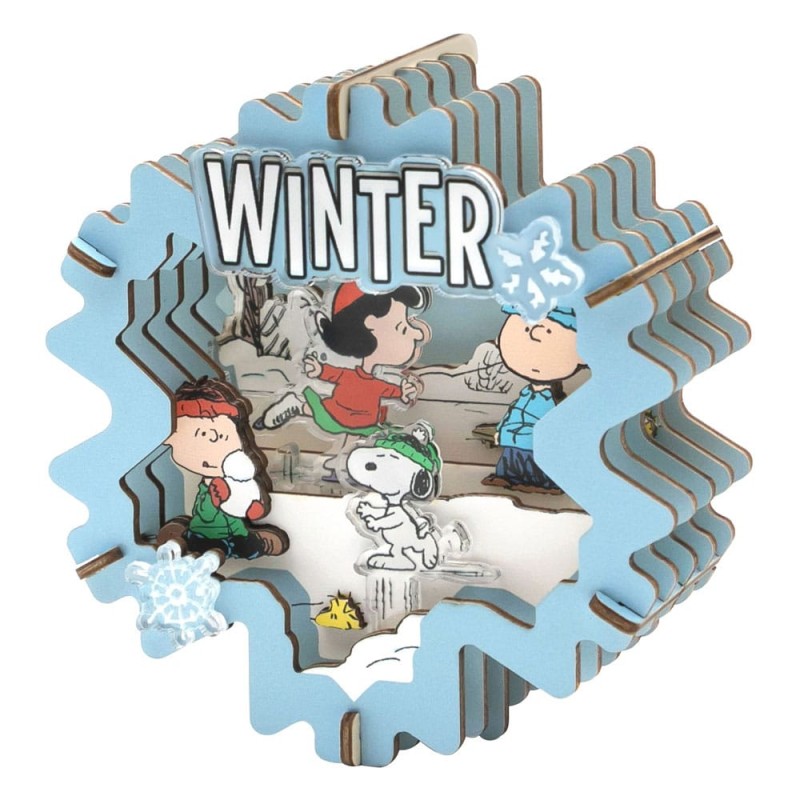 Peanuts - Puremind maquette Wooden Theater Winter Wonderland Peanuts - Puremind maquette Wooden Theater Winter Wonderland