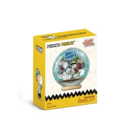 Peanuts - Puremind maquette Wooden Theater Globe Snow Drift