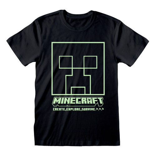 Minecraft - T-Shirt Glow in the Dark 
