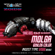 Zoids - Figurine 1/100 Plastic Model Kit RMZ-005 Molga Guylos Color 12 cm