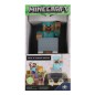 Minecraft - Steve in Diamond Armour Cable Guys support de manette et support de téléphone 22cm