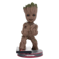 Marvel - Figurine Cable Guys Smiley Toddler Groot support de manette et support de téléphone 22 cm