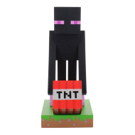 Minecraft - Figurine Cable Guys Enderman support de manette et support de téléphone 22cm Minecraft - Figurine Cable Guys Enderman support de manette et support de téléphone 22cm