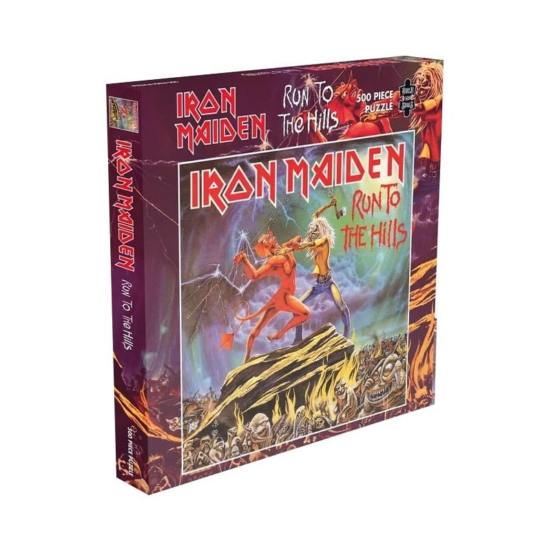 Iron Maiden - : Run to the Hills 500 Piece Jigsaw Puzzle