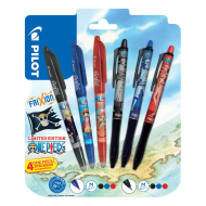One Piece - Pack 6 rollers à encre FriXion Ball & Ball+ Limited Sticker Edition LE 0.7