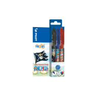 One Piece - Pack 3 rollers à encre FriXion Ball Limited Edition LE 0.7