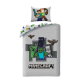 Minecraft - Parure de lit Minecraft Ver. 3 140 x 200 cm / 70 x 90 cm