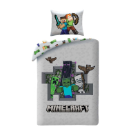 Minecraft - Parure de lit Minecraft Ver. 3 140 x 200 cm / 70 x 90 cm
