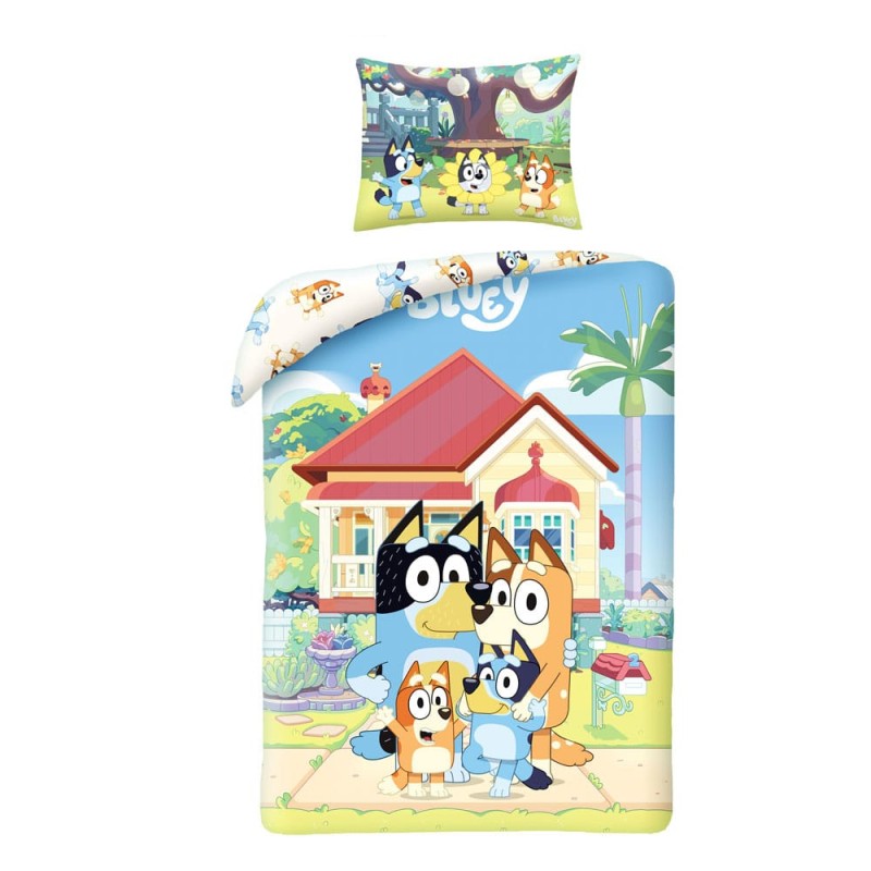 Bluey - Parure de lit Ver. 1 140 x 200 cm / 70 x 90 cm Bluey - Parure de lit Ver. 1 140 x 200 cm / 70 x 90 cm