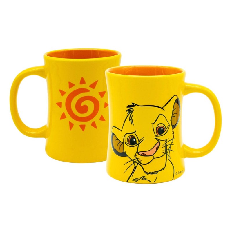 Disney - Le Roi lion Mug 3D en relief Simba 360 ml Disney - Le Roi lion Mug 3D en relief Simba 360 ml