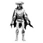 Les Tortues Ninja - Figurine Elite Foot Ninja Guard Black & White 18 cm