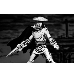 Les Tortues Ninja - Figurine Elite Foot Ninja Guard Black & White 18 cm