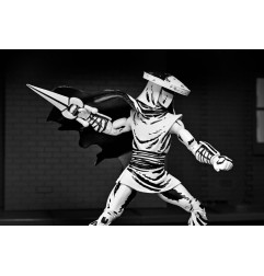 Tortues Ninja - Teenage Mutant Ninja Turtles figurine Elite Foot Ninja Guard Black & White 18 cm
