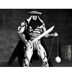 Les Tortues Ninja - Figurine Foot Assassin Black and White 18 cm