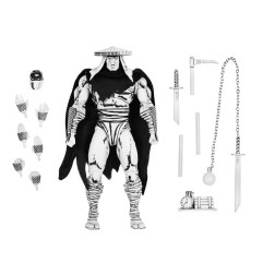 Tortues Ninja - Teenage Mutant Ninja Turtles figurine Foot Assassin Black and White 18 cm