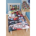Marvel Avengers - Parure de lit réversible 3D Team 135 x 200 cm
