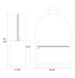 Pokémon - Sac à dos Gotta Catch 'Em All! 39 cm