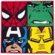 Marvel Comics - Descente de lit Defenders 74 x 74 cm