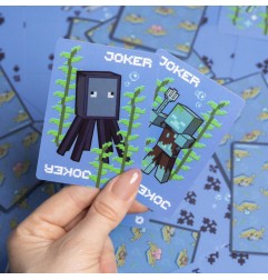 Minecraft - Jeu de cartes Minecraft Waterproof