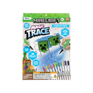 Minecraft - Pack de démarrage et recharges Stylos Minecraft écriture invisible Magic Trace.