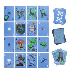 Minecraft - Jeu de cartes Minecraft Waterproof