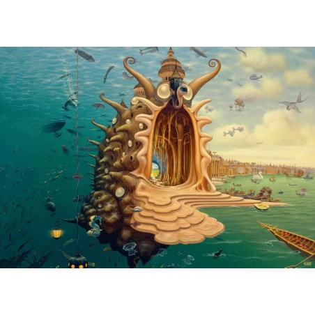 Autre - Jacek Yerka Puzzle Harbor (1000 pièces)