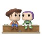Toy Story - POP Moment Vinyl figurines Woody and Buzz (30th Anniversary) 9 cm