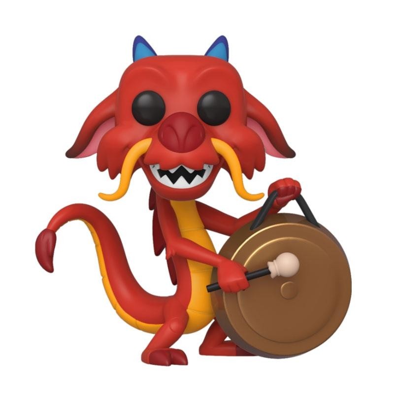 Mulan - POP! Movies Vinyl figurine Mushu w/Gong 9 cm