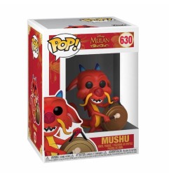 Mulan - POP! Movies Vinyl figurine Mushu w/Gong 9 cm