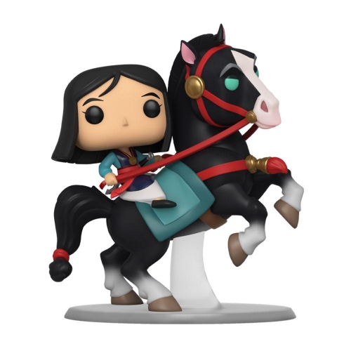 Disney - Figurine Mulan POP! Mulan sur Khan 18 cm