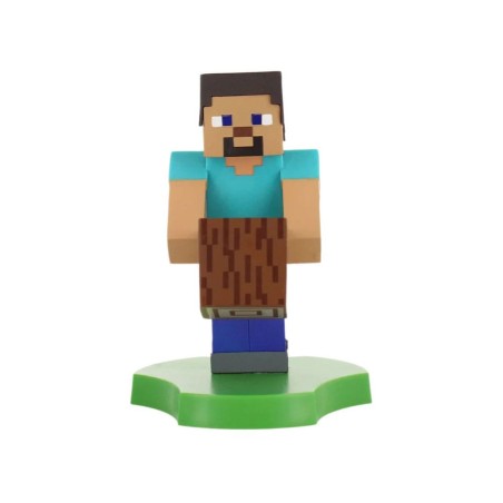 Minecraft - Steve Guys Holdems Cable Guys support d'appareil et support de téléphone 11cm