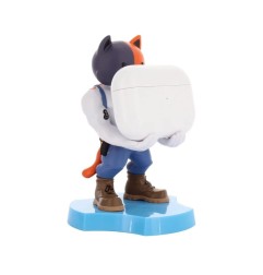 Fortnite - Figurine Cable Guys Meowscles Holdems support d'appareil et support de téléphone