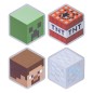 Minecraft - Pack 4 sous-verres