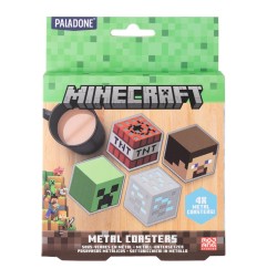 Minecraft - Pack 4 sous-verres