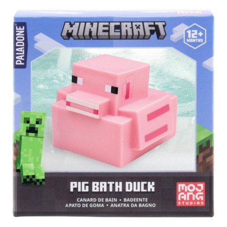 Minecraft - Canard de bain Pig 6 cm