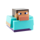 Minecraft - Canard de bain Steve 6 cm