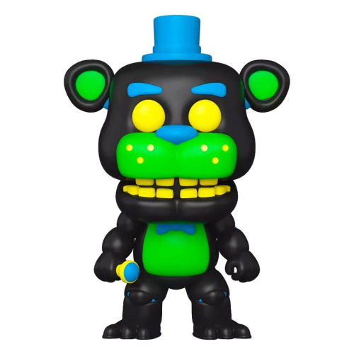 Five Nights at Freddy's - Figurine POP! Freddy Fazbear (Blacklight) 9 cm