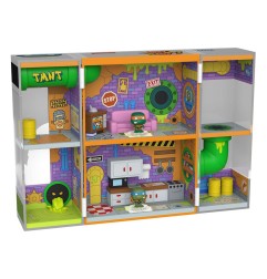 Tortues Ninja - Bitty POP! Bitty Box présentoir avec 2 figurines en vinyle Sewer Lair