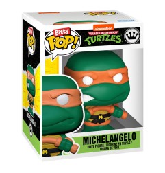 Tortues Ninja - Bitty POP! Bitty Box présentoir avec 2 figurines en vinyle Sewer Lair