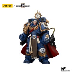 Warhammer - 40k figurine Ultramarines Marneus Calgar Chapter Master with MKX Gravis Armour and Gauntlets of Ultramar 20 cm