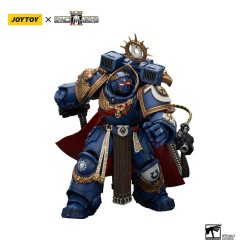 Warhammer - 40k figurine Ultramarines Marneus Calgar Chapter Master with MKX Gravis Armour and Gauntlets of Ultramar 20 cm